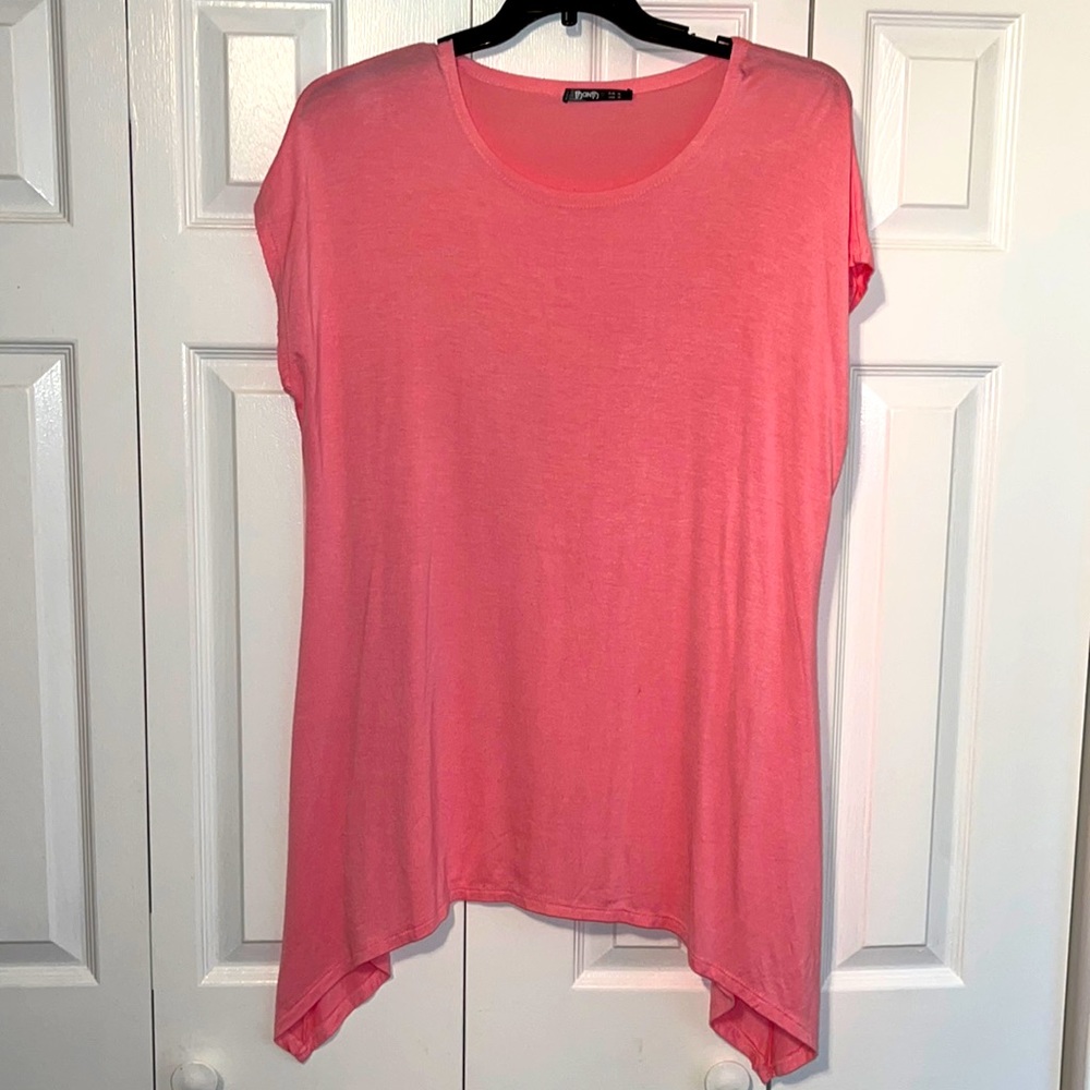 Light pink tunic top